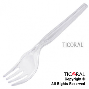 TENEDOR CLASSIC PLAST CRISTAL HS4934 x 20